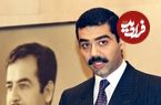 عکس؛ سفر در زمان؛ «صدام در حال اعطای مدال به پسر سنگدل اش عدی»؛ سال 1378