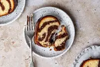 طرز تهیه کیک ماربل؛ کیک عصرانه شیک و خوشمزه