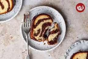 طرز تهیه کیک ماربل؛ کیک عصرانه شیک و خوشمزه