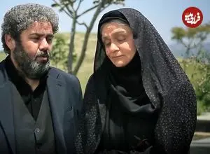 عکس| سفر در زمان؛ «آق ننه» سریال آنام به همراه همسر و فرزندش؛ سال 99