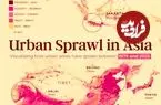 اینفوگرافی؛ پرجمعیت‌ترین کلانشهرهای قاره آسیا در سال ۲۰۲۵؛ جایگاه تهران