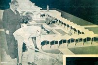 تصاویر؛ سفر در زمان؛ شاه کلنگ مسجد دانشگاه تهران را بر زمین زد