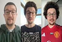 ببینید؛ شرط بامزه یک هوادار منچستریونایتد را معروف کرد