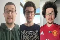 ببینید؛ شرط بامزه یک هوادار منچستریونایتد را معروف کرد