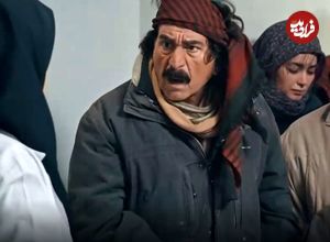 عکس| سفر در زمان؛ «کیوان» سریال نون خ در 65 سالگی و در کنار پوستر فیلم قیصر