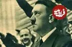 عکس| سفر در زمان؛ «هیتلر» در حال سخنرانی در تراس قلعه سلطنتی لوستگارتن برلین؛ سال 1298
