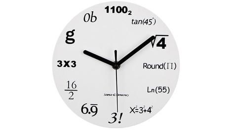 (عکس) ساعت یک ریاضی دان باید اینجوری باشه! 