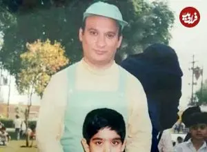 عکس| سفر در زمان؛ «شهرام لاسمی» بازیگر نقش «قلقلی» بعد 24 سال در 61 سالگی