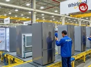 ببینید| مراحل دیدنی تولید انبوه یخچال فریزر در کارخانه ای در آمریکا