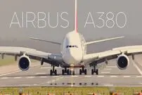 (ویدئو) لحظه باشکوه و مقتدرانه تیک آف و فرود ایرباس A380 بزرگترین هواپیمای جهان