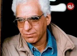 عکس| سفر زمان؛ «بی بی» به همراه «کیومرث پوراحمد» در پشت صحنه سریال قصه های مجید؛ سال 70