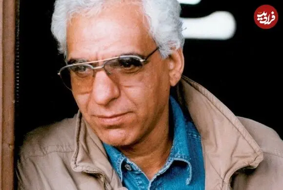 عکس| سفر زمان؛ «بی بی» به همراه «کیومرث پوراحمد» در پشت صحنه سریال قصه های مجید؛ سال 70