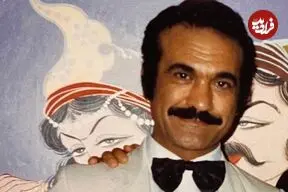 عکس| سفر به گذشته؛ «فریدون فرخزاد» در حال اجرای شوی میخک نقره ای؛ سال 54