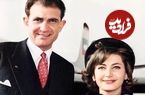 عکس| سفر در زمان؛ «شهناز پهلوی در آغوش مادر مصری اش»؛ اوایل دهه 20