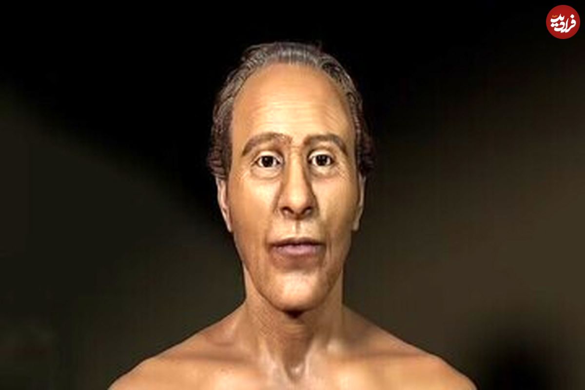(تصاویر) بازسازی چهره یکی از قدرتمندترین فرعون‌های مصر