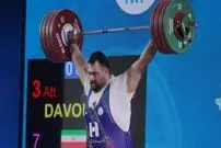 وزنه‌بردار فوق سنگین ایران در تمرینات رکورد جهان را شکست
