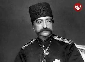 عکس| سفر به ایران قدیم؛ منظرۀ کاخ ناصرالدین شاه در سرخه‌حصار؛ 115 سال قبل