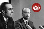 عکس؛ سفر در زمان؛ «پرویز ثابتی در کنار نصیری، ریٔیس ساواک»؛ دهه 50