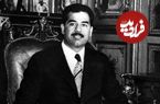 عکس؛ سفر در زمان؛ «مسعود رجوی در دیدار با صدام حسین»؛ سال 1365