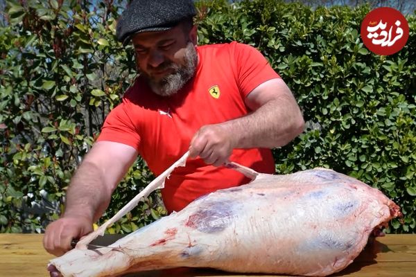 (ویدئو) غذای روستایی اوکراینی در آذربایجان؛ پخت غذاهای محلی با 70 کیلو گوشت گاو