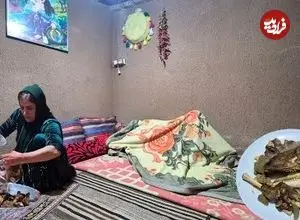 ببینید| غذای روستایی در ایران؛ طبخ کله پاچه برای صبحانه توسط زوج روستایی