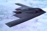  (ویدئو) تیک‌آف دیدنی بمب افکن B2
