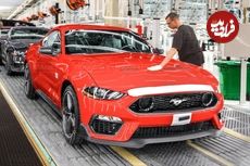 ببینید| چگونه فورد موستانگ در کارخانه این شرکت در آمریکا ساخته می‌شود؟