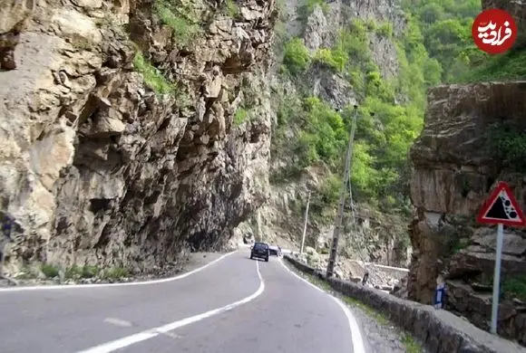 عکس| سفر در زمان؛ «جاده چالوس وقتی هنوز خاکی بود»؛ سال 1336