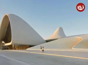 تصاویر| معماری متفاوت زاها حدید در آذربایجان