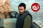 عکس؛ سفر به تاریخ؛ «شهید حسین خرازی» ترک موتور یکی از همرزمانش در جبهه؛ دهۀ 60