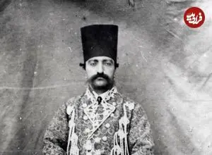 عکس| سفر به تاریخ؛ عکسی که ناصرالدین شاه از «زن‌ها و خواجه‌ها» در حیاط قصر گرفت