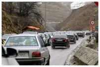 آخرین وضعیت ترافیکی و جوی محورهای مواصلاتی/ ترافیک سنگین در این محورها