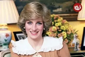 عکس| سفر در زمان؛ «پرنسس دایانا 19 ساله» در آپارتمان اش در لندن؛ سال 1359