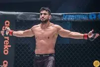 (ویدیو) طوفان ورزشکار ایرانی در MMA