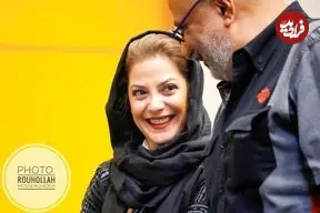 عکس| سفر زمان؛ گریم متفاوت «طناز طباطبایی» در پشت‌صحنه «پریناز»؛ 16 سال قبل