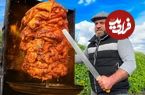 ببینید| غذای روستایی در آذربایجان؛ تهیه دونر کباب با مرغ به روشی سنتی