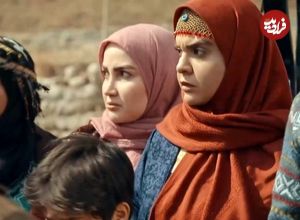 عکس| سفر در زمان؛ «ماه کاووس» سریال نون خ در کنار فرامرز قریبیان؛ سال 1403