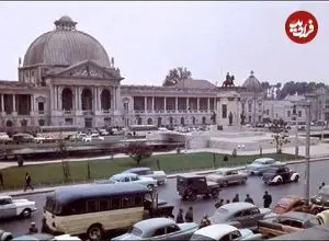 عکس| سفر در زمان؛ میتینگ اعضا و طرفداران حزب توده در میدان توپخانه تهران