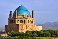 عکس| سفر به ایران قدیم؛ منظرۀ «گنبد سلطانیه» در دوران قاجار