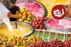 ببینید| غذای خیابانی در پاکستان؛ تهیه میلک شیک انبه و توت فرنگی در کراچی