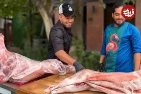 ببینید| غذای خیابانی در ایران؛ پخت مجبوس عربی با گوشت بره و مرغ