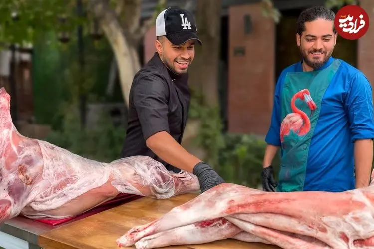 ببینید| غذای خیابانی در ایران؛ پخت مجبوس عربی با گوشت بره و مرغ