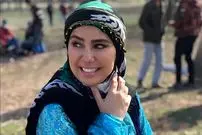 عکس؛ استایل جدید مرجانِ نون خ در دبی جلب‌توجه کرد