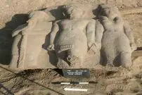 کشف مجسمه رامسس دوم در شمال شرق قاهره
