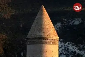 تصاویر| برج رادکان کردکوی؛ سازه باستانی آل باوند با گنبد مخروطی و ۳۵ متر ارتفاع 