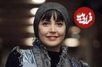 عکس؛ سفر زمان؛ چهرۀ بازیگر نقش «طوبی» با «سبیل هومن برق‌نورد» در اتاق گریم سریال «طوبی»