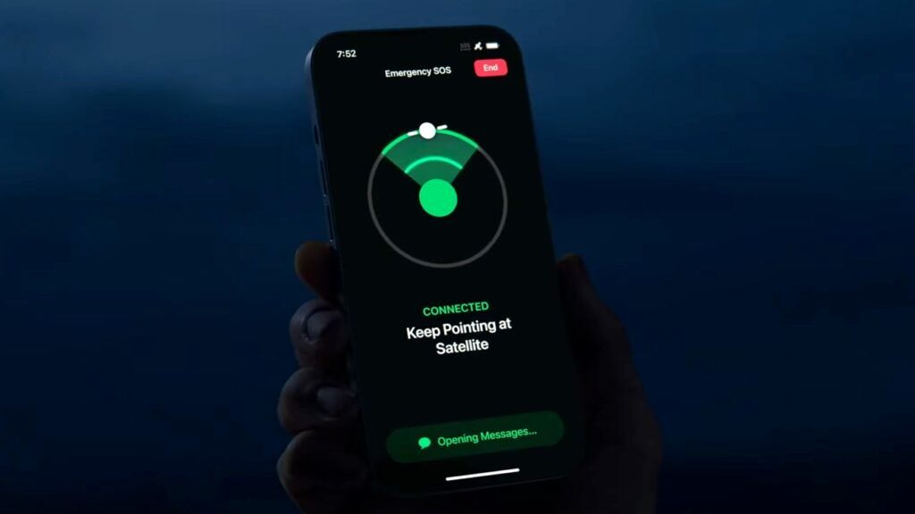 ارتباط ماهواره‌ای آیفون دوباره تاریخ‌ساز شد!