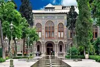 عکس| سفر زمان؛ منظرۀ زیبای برف در حیاط کاخ گلستان در دوران مظفرالدین شاه
