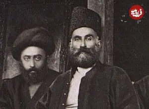 عکس| سفر زمان؛ عکس یادگاری «تاجران ثروتمند ایرانی» در دوران قاجار
