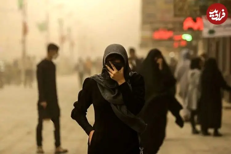 وضعیت آلودگی هوای تهران در پی حملات شب گذشته